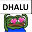 Dhalu emote for Discord