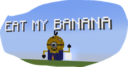eatmybanana static emote for Discord, Twitch and Slack