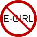 egirlStop static emote for Discord, Twitch and Slack