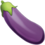 Eggplant emote for Discord