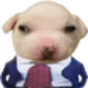 EggHeadDog static emote for Discord, Twitch and Slack