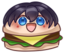 EggsoBurger emote for Discord