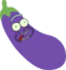 EggplantRick emote for Discord