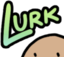eggLurk emote for Discord