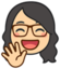 eightiesHi emote for Discord