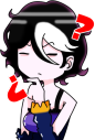EilyPensativa static emote for Discord, Twitch and Slack