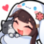 elisCinnamoHug emote for Discord