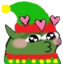 elfKiss emote for Discord