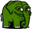 Elephantge emote for Discord