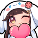 elisCinnamoLove static emote for Discord, Twitch and Slack