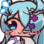 EliraBlush emote for Discord