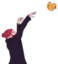 DuckThrow emote for Discord