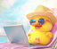 DuckVacation emote for Discord
