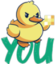 duckyou emote for Discord