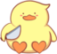 duckaknife emote for Discord