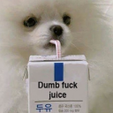 DumbFuckJuice static emote for Discord, Twitch and Slack