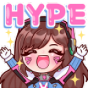 DvaHYPE static emote for Discord, Twitch and Slack