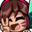 DvaPeace emote for Discord