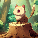 dwoodMEOW static emote for Discord, Twitch and Slack