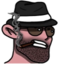 dziubuCHAD emote for Discord