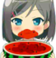 eatingWatermelon emote for Discord