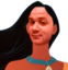 emoneyPocahontas emote for Discord