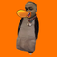 emoneyPenguin emote for Discord