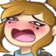 emmabeeGASM emote for Discord