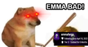 EMMABONK static emote for Discord, Twitch and Slack