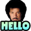 emotehellolionel emote for Discord