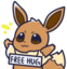 endwlEeveeHug emote for Discord