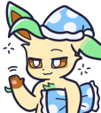 endwlLeafSleepy static emote for Discord, Twitch and Slack