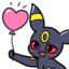 endwlUmbreHeart emote for Discord