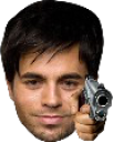 enriqueGun static emote for Discord, Twitch and Slack