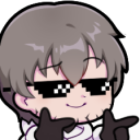 EnderhFingerguns static emote for Discord, Twitch and Slack