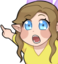 enyaPointing emote for Discord