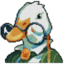 Ente_mit_Brille emote for Discord