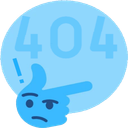 ERROR404 static emote for Discord, Twitch and Slack