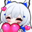 ErmaHeart emote for Discord