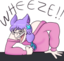 Eriwheeze emote for Discord