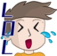 elliehutchoLAUGH emote for Discord