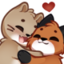 elainFHug emote for Discord