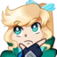 EllyThink emote for Discord
