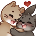 elainSHug static emote for Discord, Twitch and Slack