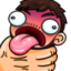 elixChoke emote for Discord