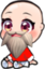 elisBaldSanta emote for Discord