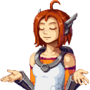 EmilieShrug static emote for Discord, Twitch and Slack