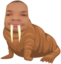 emoneyWalrus emote for Discord