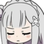 emiliaPensive emote for Discord