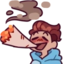 emSmokingWeed emote for Discord